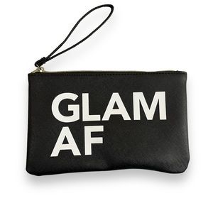 3/$20 Wristlet Makeup Bag Glam AF